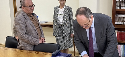 Hungarian diplomat visited the Archive фото галереи 5