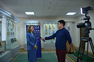 Интервью с директором Архива Президента Республики Казахстан А. Мустафиной