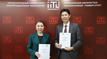 A memorandum of cooperation was signed with IITU
